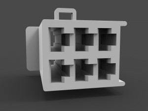 car connectors dj70 Modello 3D