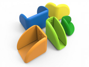 corner guards for injury protection Modelo de Impressão 3D