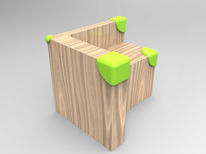 corner guards for injury protection Modelo de Impressão 3D