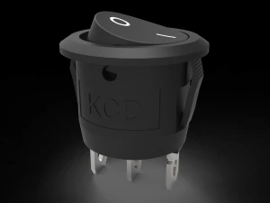 kcd 23 mm series keyboard switch 3D Model