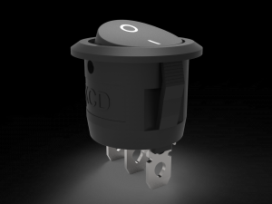 kcd 23 mm series keyboard switch 3D Model