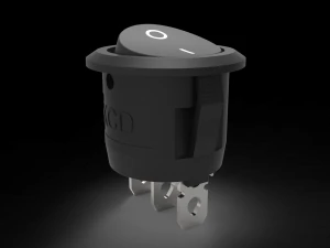 kcd 23 mm series keyboard switch 3D Model