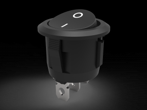 kcd 23 mm series keyboard switch 3D Model