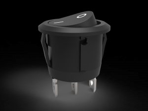 kcd 23 mm series keyboard switch 3D Model