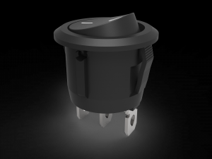 kcd 23 mm series keyboard switch 3D Model