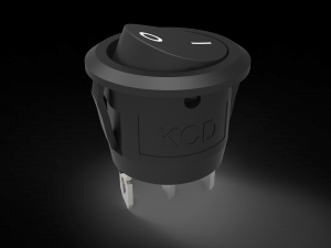 kcd 23 mm series keyboard switch 3D Model