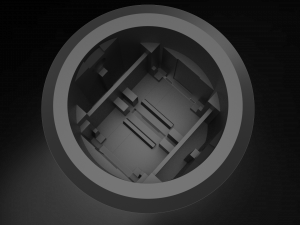 kcd 23 mm series keyboard switch 3D Model