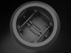 kcd 23 mm series keyboard switch 3D Model
