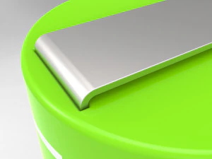 a set of standard batteries 3D Model