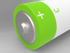 a set of standard batteries 3Dモデル