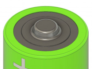a set of standard batteries 3Dモデル