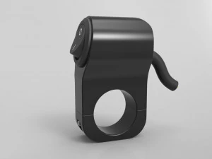 single key switch for motorcycle handlebar 22 mm 3D Model