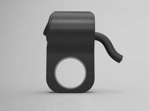 single key switch for motorcycle handlebar 22 mm 3D Model