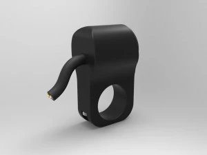 single key switch for motorcycle handlebar 22 mm 3D Model