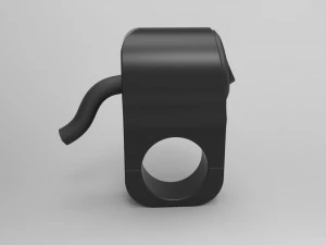 single key switch for motorcycle handlebar 22 mm 3D Model