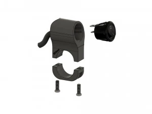 single key switch for motorcycle handlebar 22 mm 3D Model