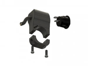 single key switch for motorcycle handlebar 22 mm 3D Model