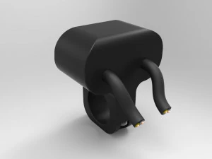 double key switch for a motorcycle handlebar 22 mm 3D Model