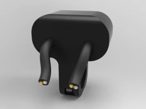 double key switch for a motorcycle handlebar 22 mm 3D Model