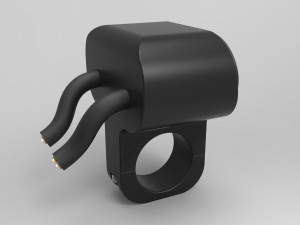 double key switch for a motorcycle handlebar 22 mm 3D 모델