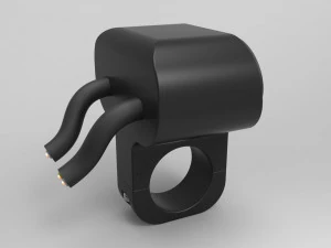 double key switch for a motorcycle handlebar 22 mm 3D Model