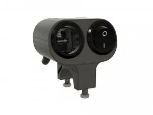 double key switch for a motorcycle handlebar 22 mm 3D Model