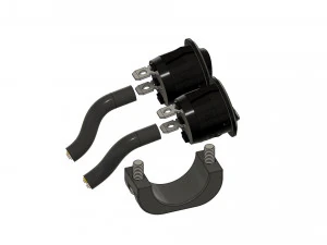 double key switch for a motorcycle handlebar 22 mm 3D Model