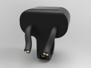 double button led switch for a motorcycle handlebar 22 mm Modèle 3D