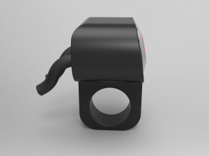 double button led switch for a motorcycle handlebar 22 mm Modèle 3D