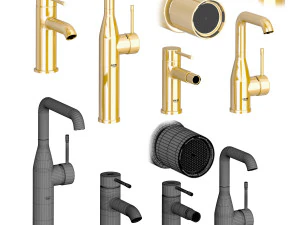 grohe set 1 essence euphoria with adjustable watering can 3D Model