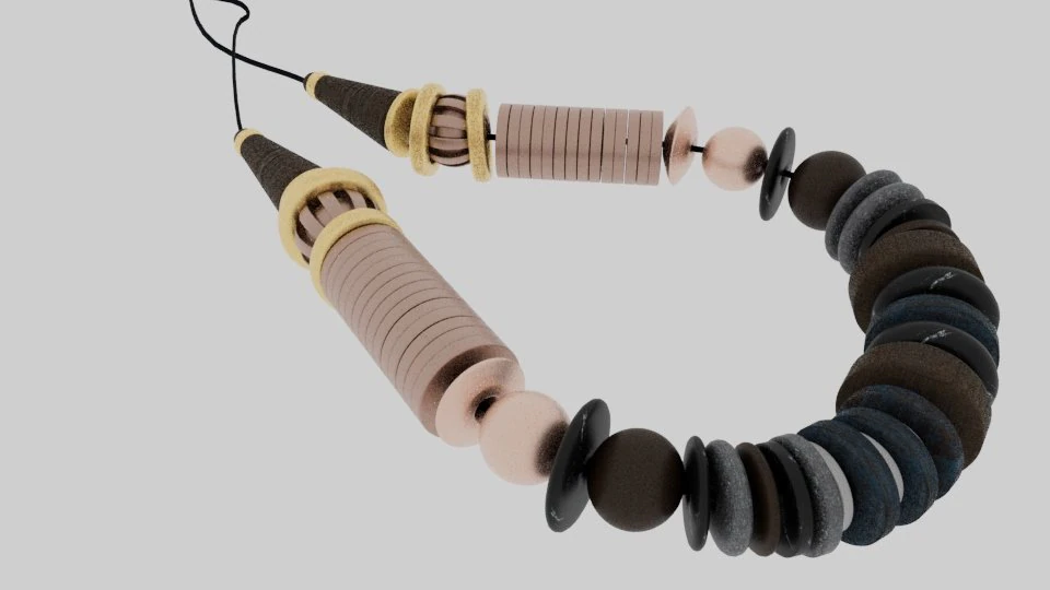beads 3D Model .c4d .max .obj .3ds .fbx .stl .blend 