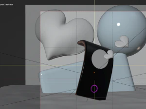 Like1 3D Model