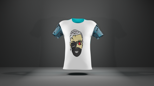 T-shirt Steilik 3D Модель .c4d .max .obj .3ds .fbx .stl .blend 