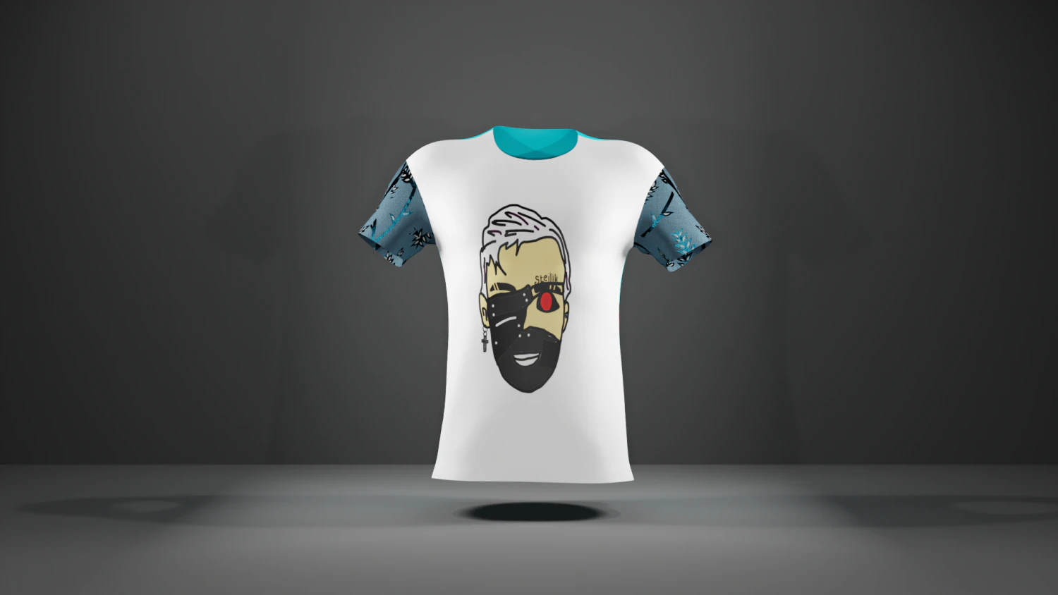 T-shirt Steilik 3D Model .c4d .max .obj .3ds .fbx .stl .blend 
