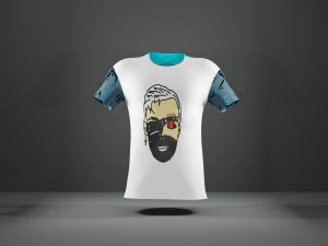 टी-शर्ट स्टेलिक 3D मॉडल