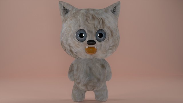 Kitten 3Dモデル .c4d .max .obj .3ds .fbx .stl .blend 