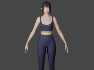 Woman model 3D Model