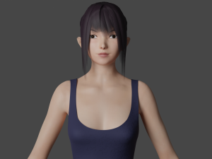 Woman model 3D 모델