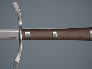 two-handed swords 3D मॉडल