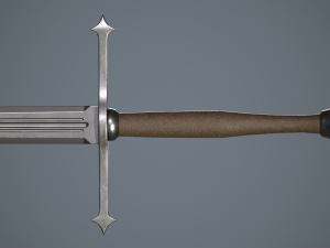 two-handed swords 3D मॉडल