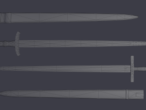 sword pack Modelo 3D