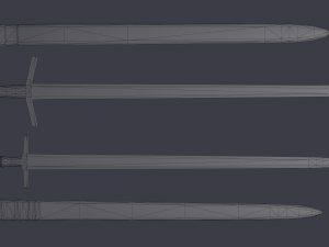 sword pack Modelo 3D