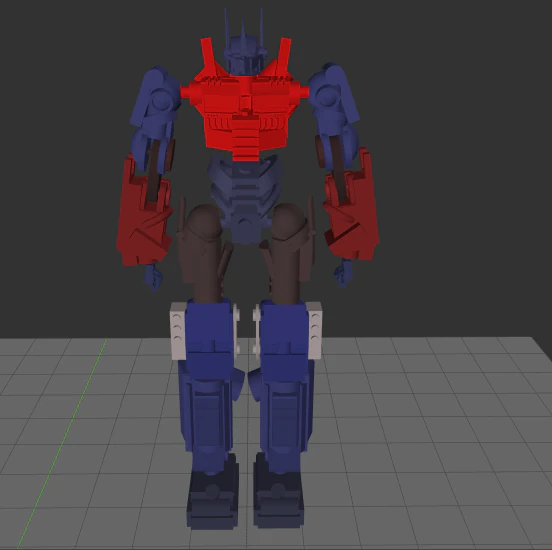 Transformers-optimus prime 3D Print Model .c4d .max .obj .3ds .fbx .stl .blend 