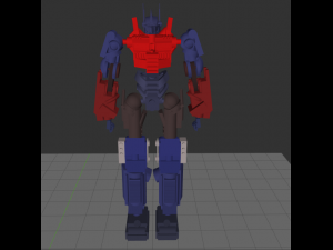 Transformers-optimus prime 3D Принт Модель