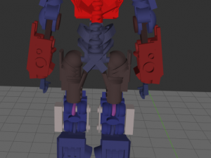 Transformers-optimus prime 3D Baskı Modeli