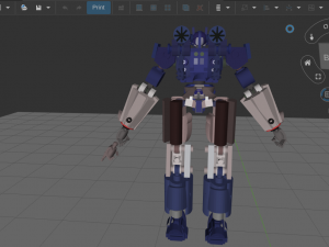Soundwave-transformers 3D मॉडल