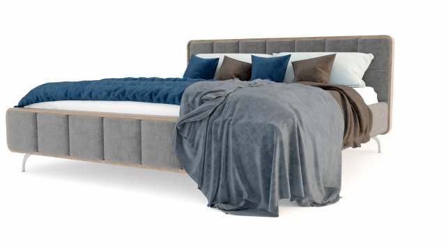 bed modena 3Dモデル .c4d .max .obj .3ds .fbx .stl .blend
