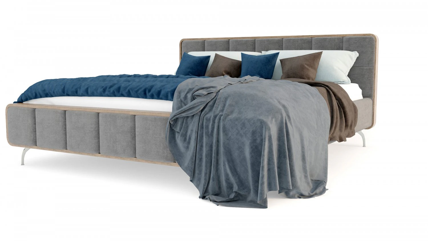 bed modena 3D Model .c4d .max .obj .3ds .fbx .stl .blend 