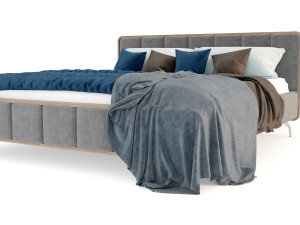 bed modena 3D 模型