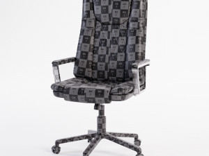 Office Chair Black 3D Model